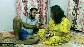 Desi Horny bhabhi suddenly caught my penis Jobordosti sex with clear hindi audio