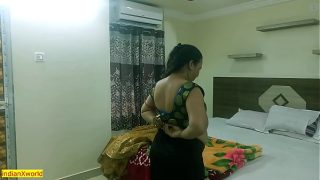Desi hot viral sex video Best telugu bhabhi and her lover having hot sex with clear dirty audio