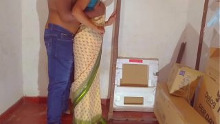 hard fucking with desi maid in store room