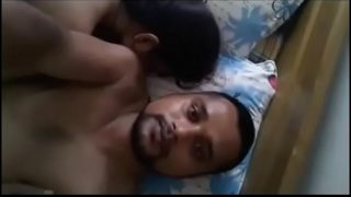 Horny hindu couple having their sex tape at home