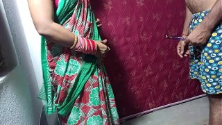 Indian Bengali aunty Tumpa has creampie sex with husband
