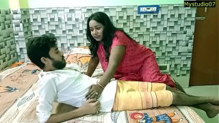Indian huge cock college boy having rough sex with married step sister with erotic dirty talking