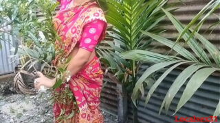Indian Telugu Aunty With Her Nephew Fucked Hot Pussy In Saree