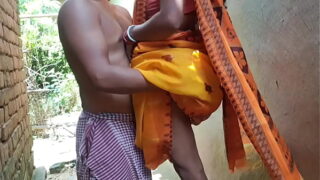 Indian Telugu village house maid hard sex with owner