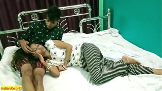 Indian Telugu village housewife and husband hard sex video