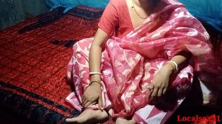 Red Saree Bengali Wife Fucked Hardcore by Huge cock lover