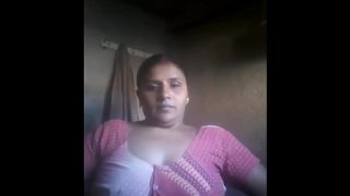 Telugu village aunty selfie